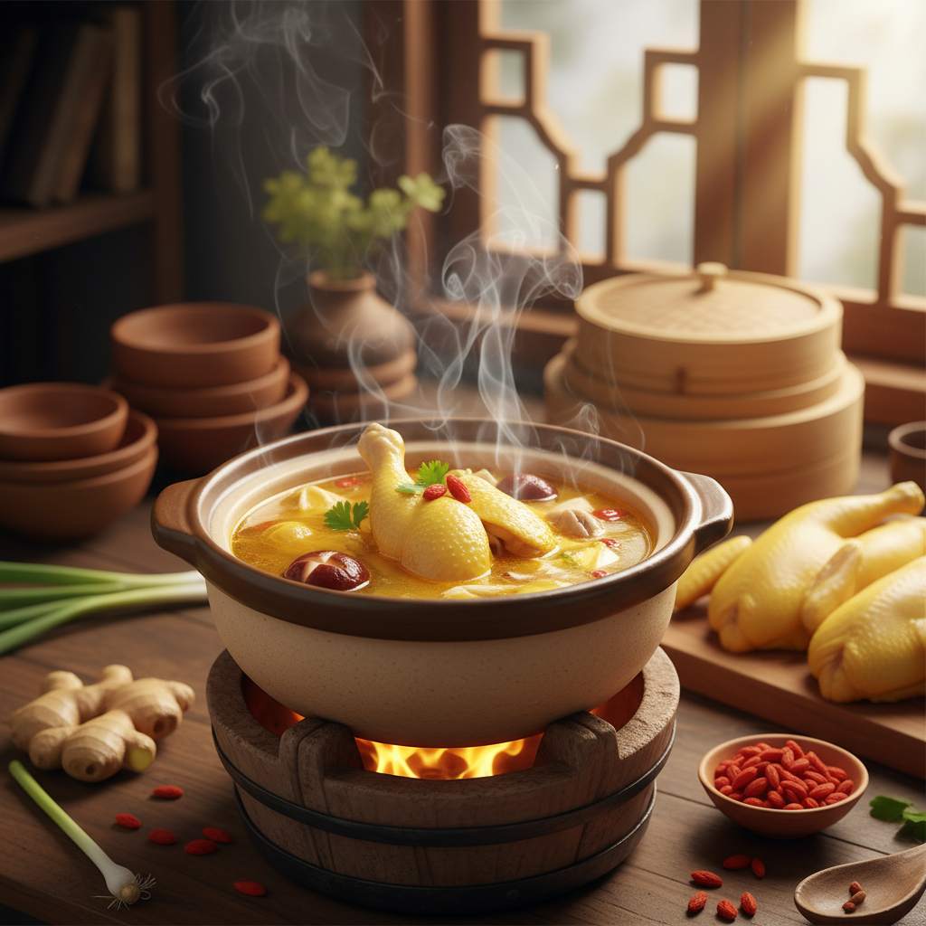 鸡汤怎么炖好喝又营养? - 美食菜谱封面图