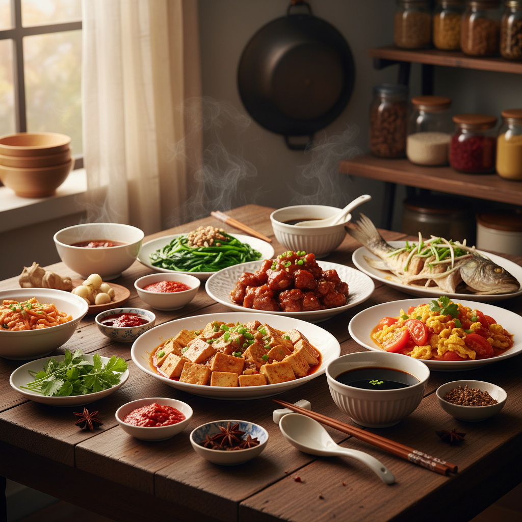 菜谱大全家常菜：高人气菜谱做法与用料全解析 - 美食菜谱封面图