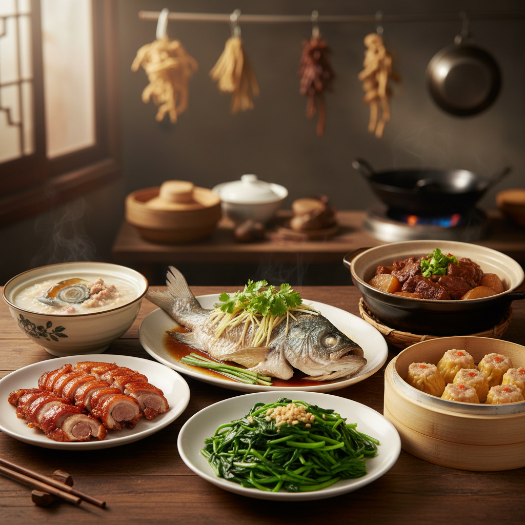 5道地道广东粤菜菜谱大全,掌握广东粤菜菜谱大全窍门做出饭店味